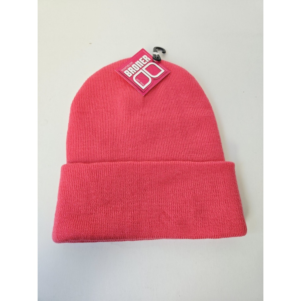 Broner winter hat beanie one size NWT Pink